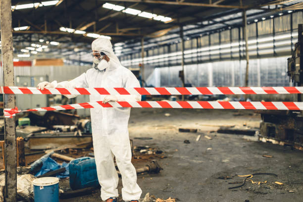 Professional Drug Lab Cleanup technician working in Miami, AZ